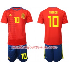 Maillot/Tenue Espagne THIAGO 10 Enfant Domicile 2019